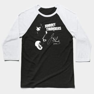 Johnny Thunders Signature Baseball T-Shirt